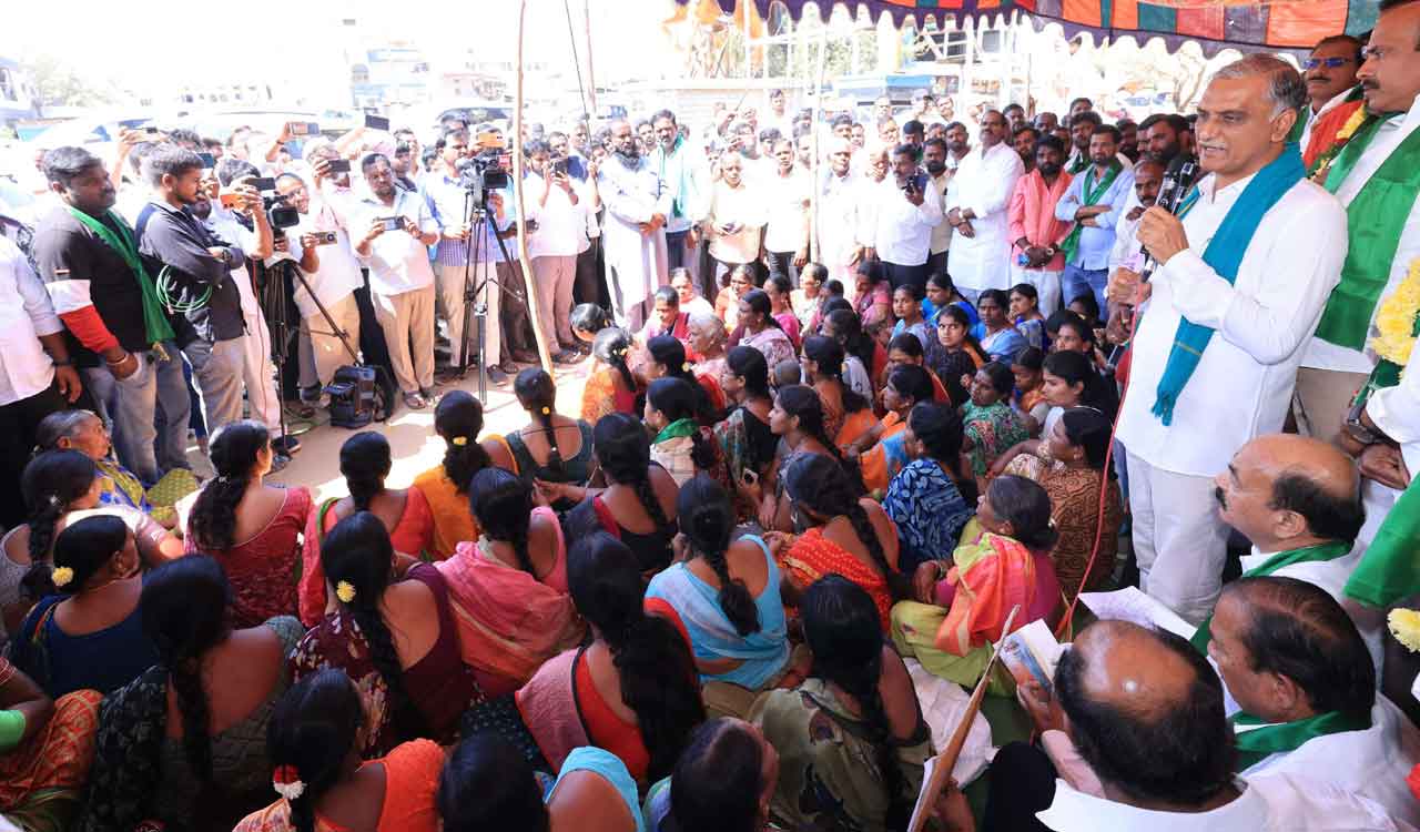 Telangana government ignoring public concerns on dump yard: Harish Rao