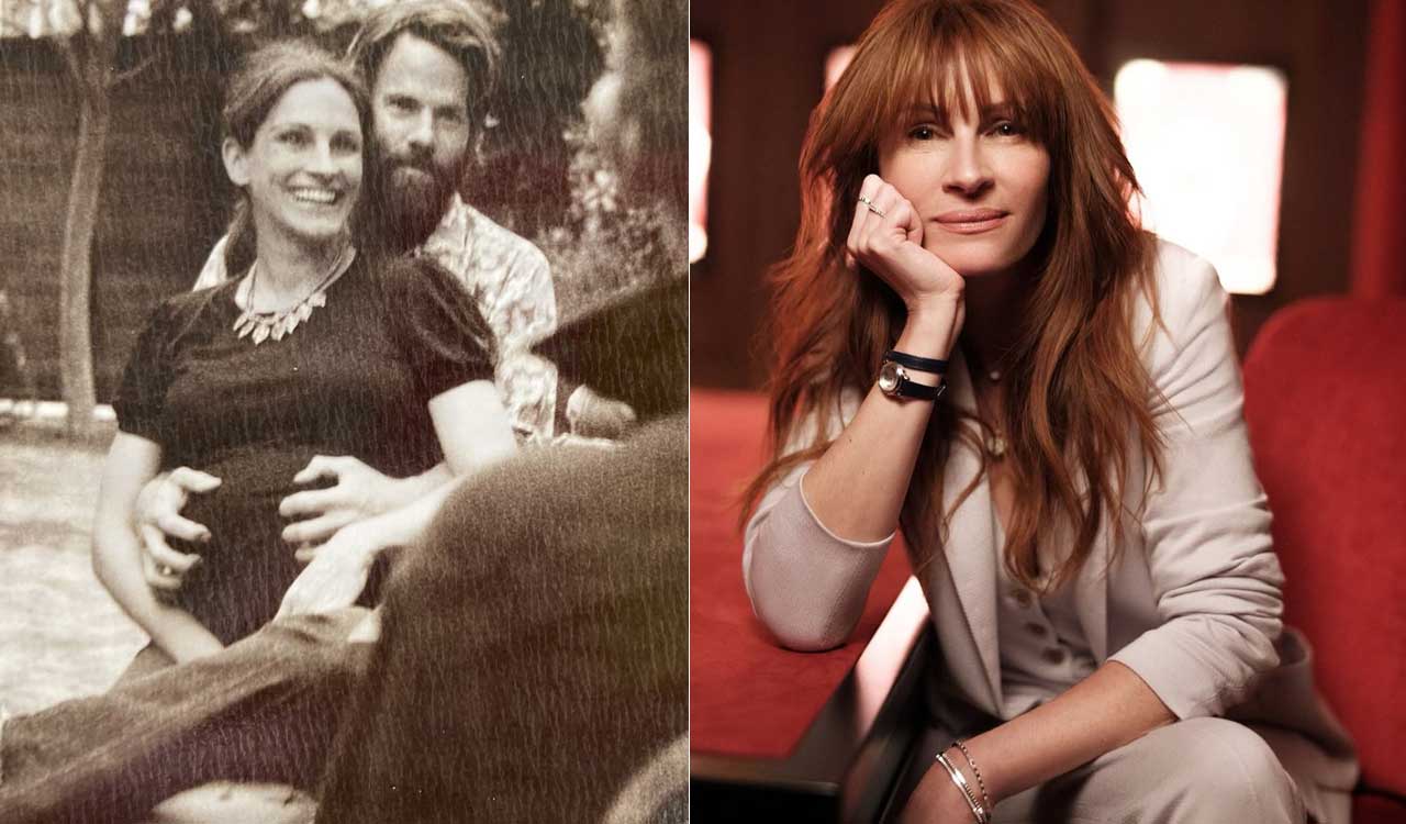 Julia Roberts shares rare throwback from pregnancy on this special occasion