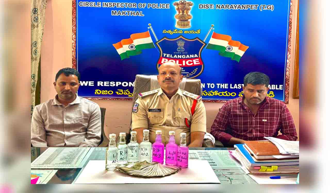 Telangana: Makhtal Circle Inspector, two constables nabbed while accepting bribe to help rape accused