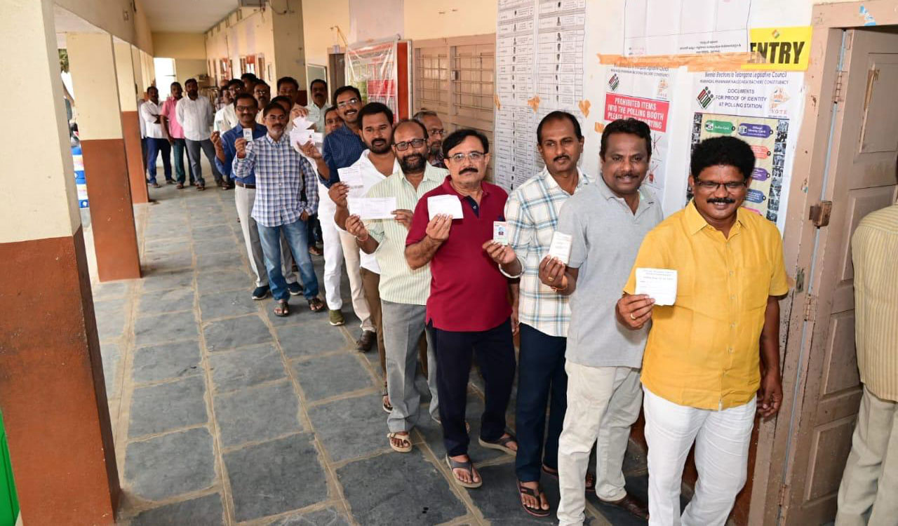 Telangana MLC elections: Voting commences