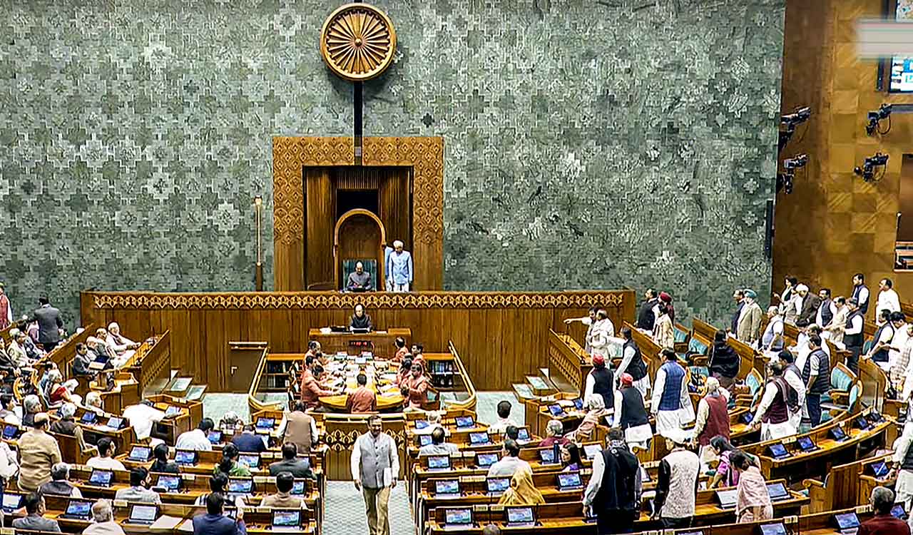 Opposition walks out during FM’s Budget speech, returns within minutes 