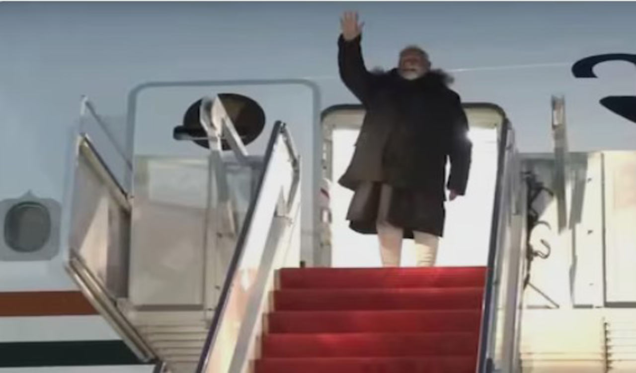 PM Modi arrives for two-day US visit