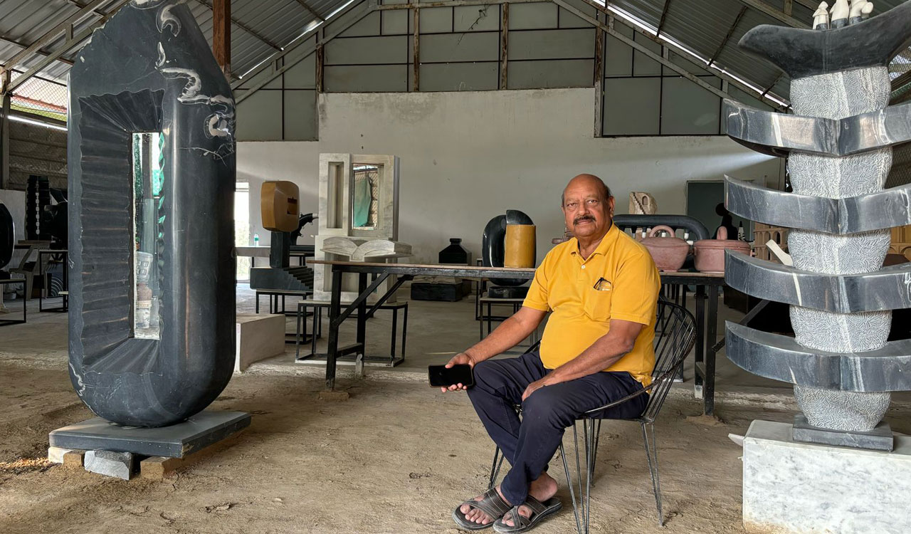 Sculpting Voids – A solo exhibition to be held from February 22 in Hyderabad