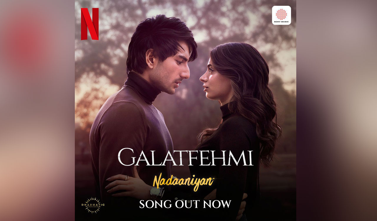 Ibrahim Ali Khan and Khushi Kapoor explore the depths of heartbreak in the song ‘Galatfehmi’