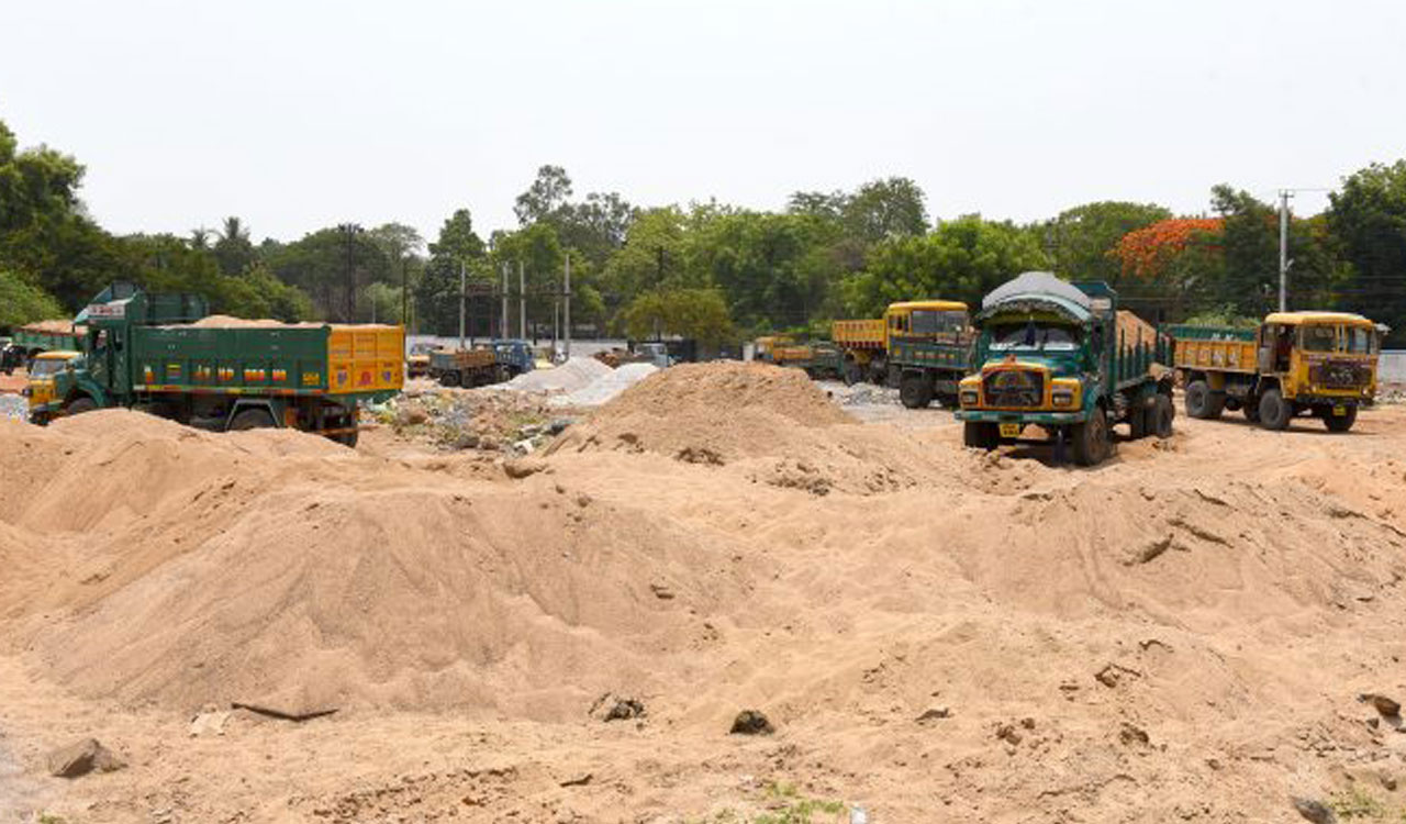 Hyderabad: 26 cases registered over illegal extraction, transportation of sand