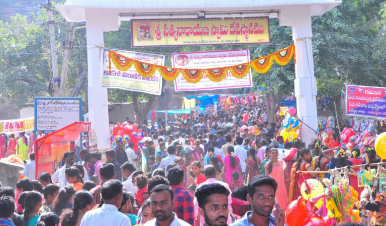 Brahmotsavams begin at Sri Satyanarayana Swamy Devasthanam in Mancherial