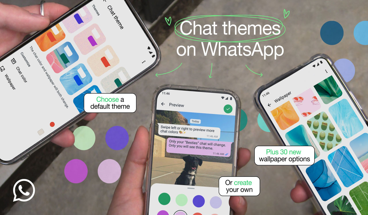 WhatsApp rolls out new chat themes feature