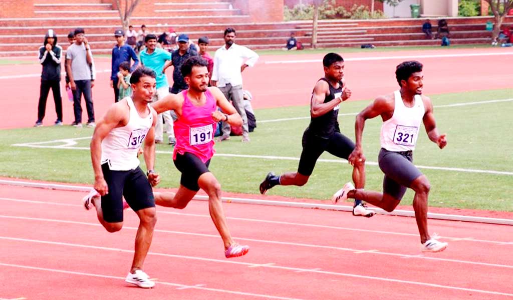 Telangana State athletics meet held at Gaudium Sportopia: Ritish Kumar, Maithili win events