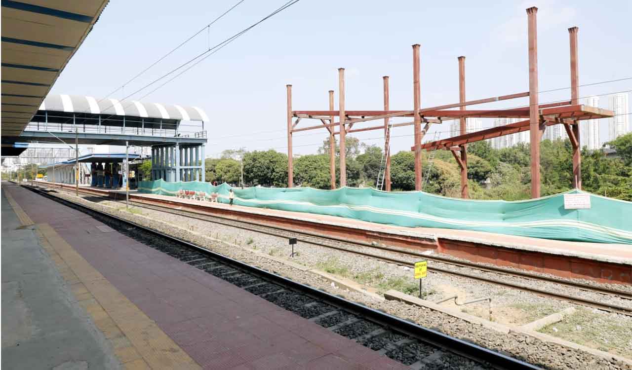 Hyderabad: Hitec City Railway station redevelopment works underway at brisk pace