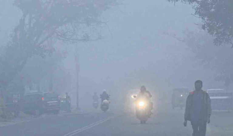 Telangana: Parts of Adilabad see a dip in minimum temperatures, while enveloped by fog