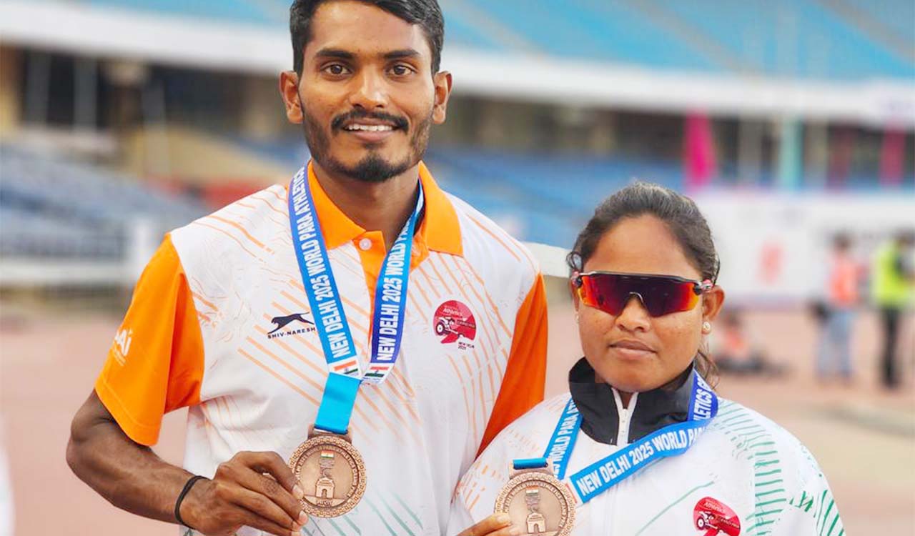 All eyes on golden girl Lalitha