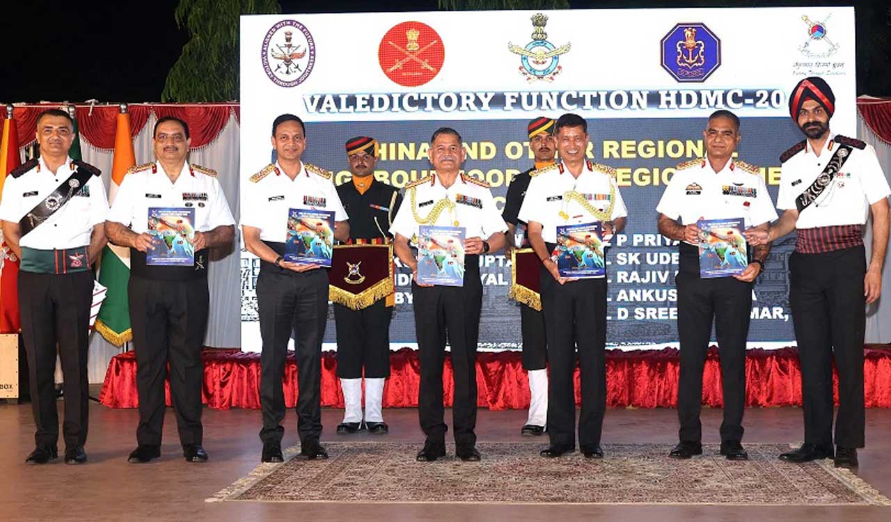 Chief of Army Staff General Dwivedi delivers valedictory address at CDM, stresses on 5 pillars of transformation