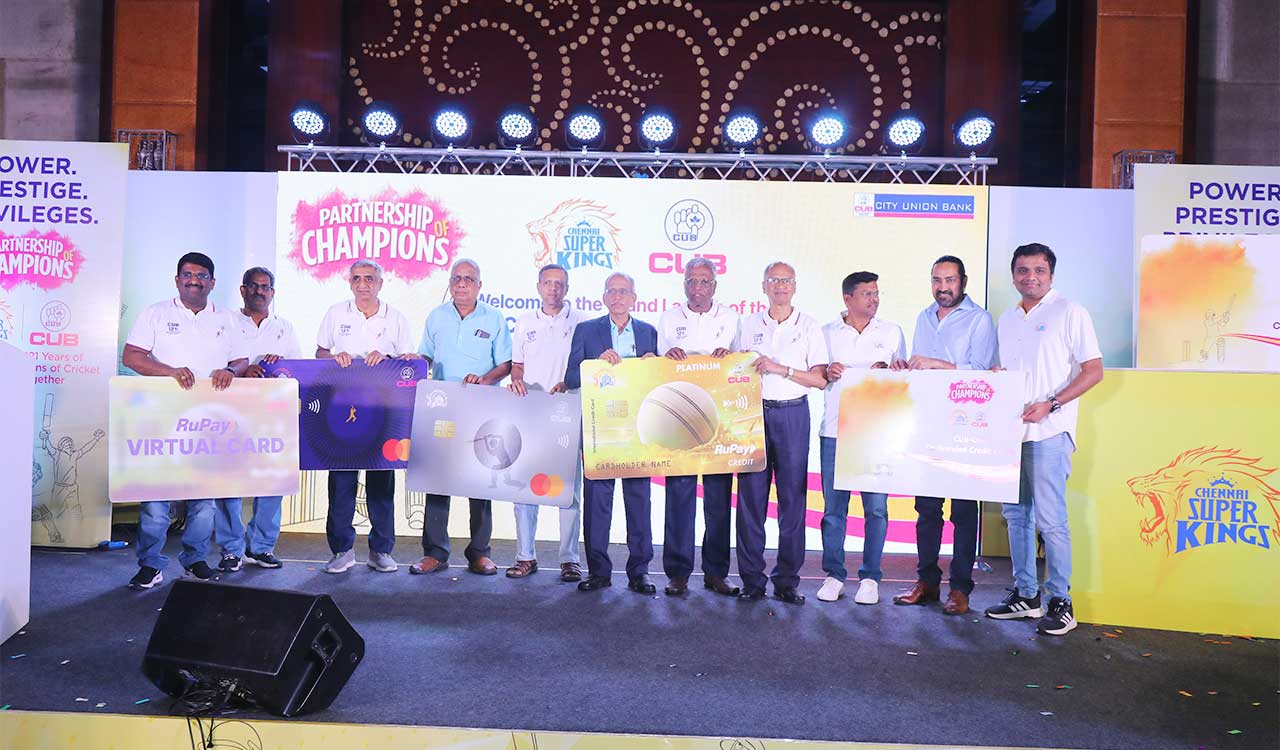 Hyderabad: City Union Bank partners with CSK to launch co-branded credit card