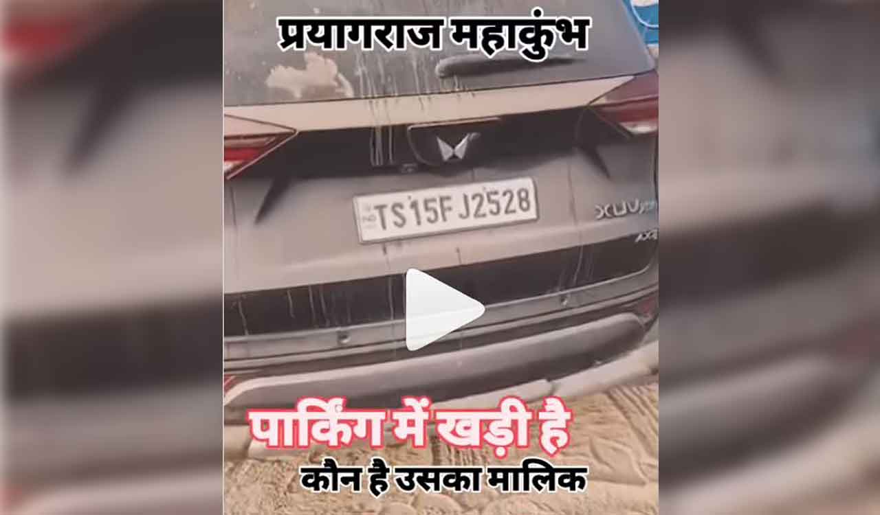 SUV from Hyderabad found abandoned at Maha Kumbh ghat parking in Prayagraj