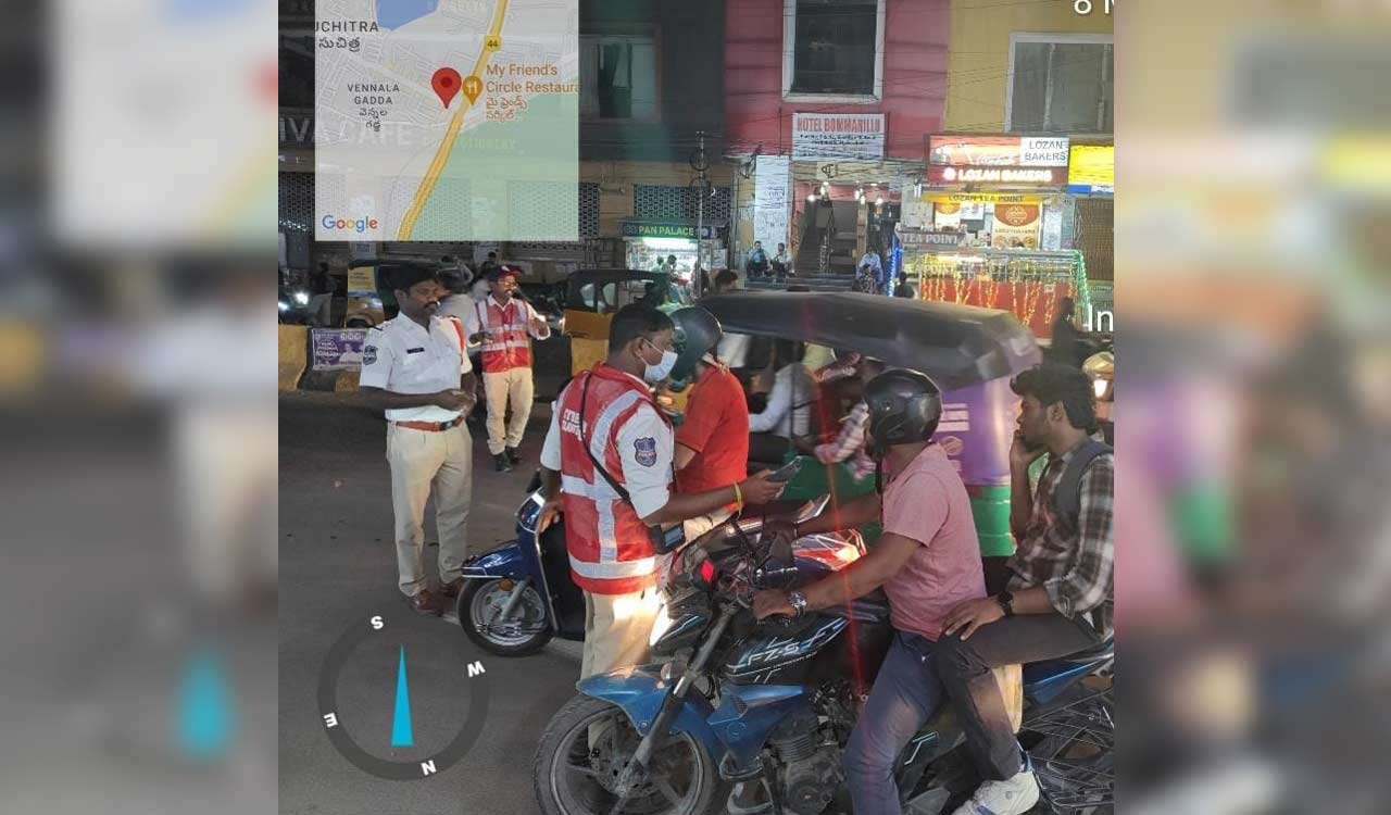 Cyberabad police nab 478 persons for drunk driving