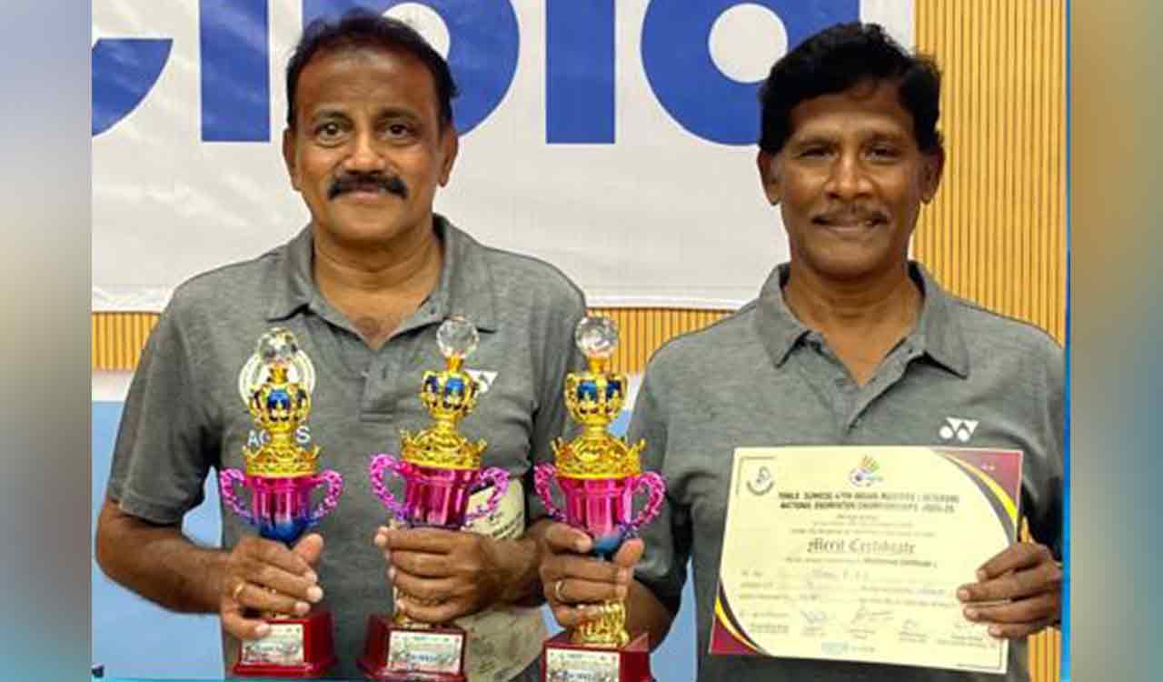 Murthy, Naik win doubles title in 47th Indian Masters National Badminton Tournament