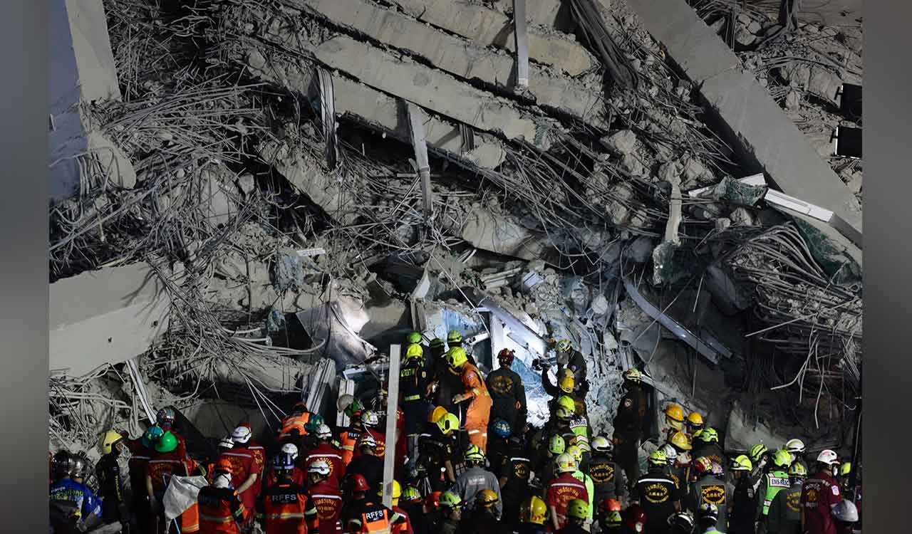 Earthquake death toll