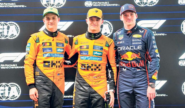 McLaren revvs up as Norris takes pole position at Formula One Australian Grand Prix