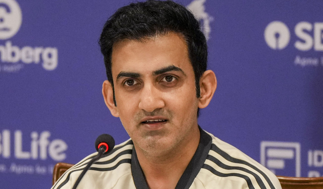 Champions Trophy: India head coach Gambhir slams critics for “India has undue venue advantage” remark