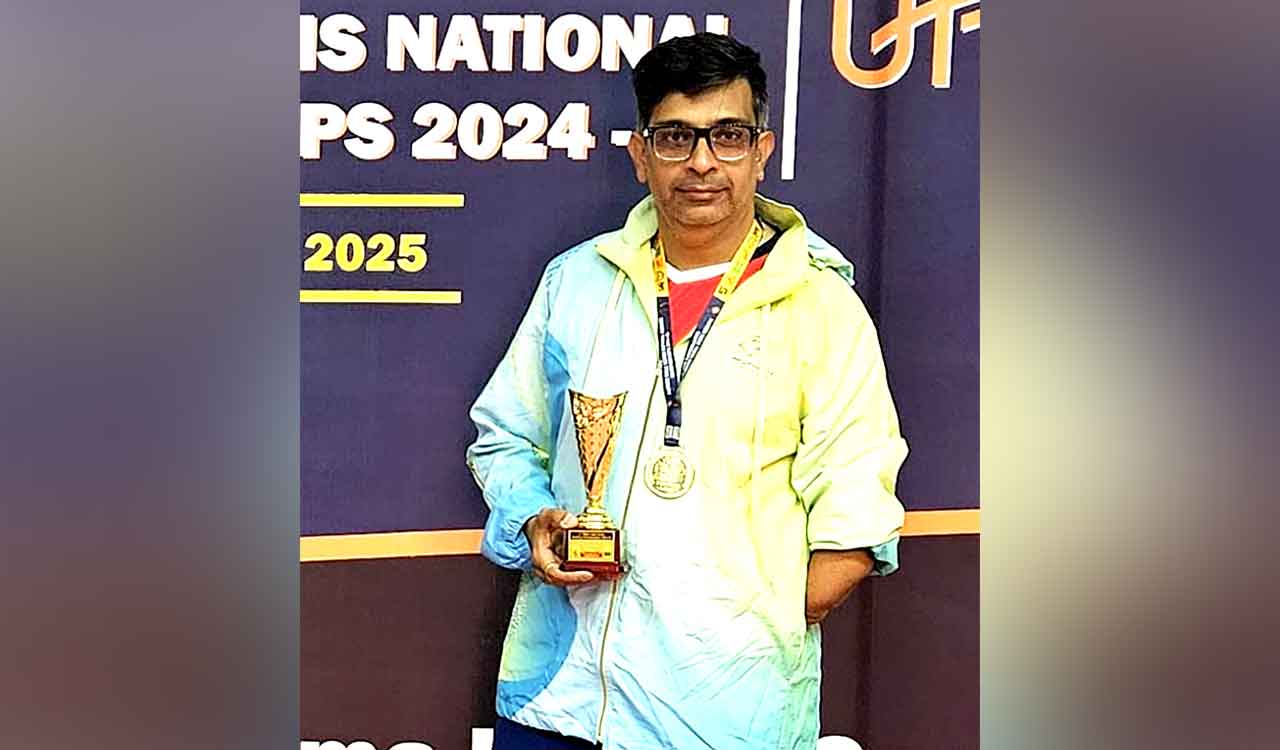 Hitesh Dolwani wins UTT Para Table Tennis Championship