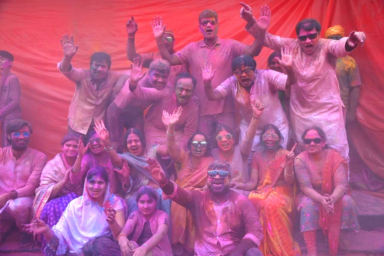 Hyderabad drenched in Holi festivities with colours, music, and celebration
