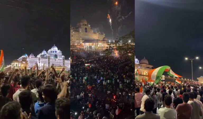 sports hyderabad streets erupt in celebration after indias champions trophy victory