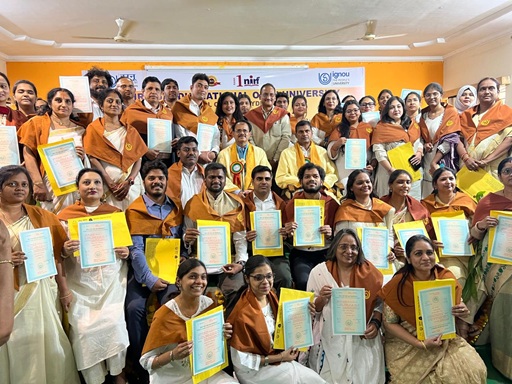 Ignou Gradutes From Rc Hyd