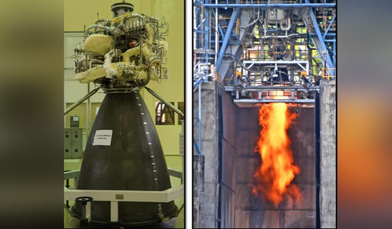 ISRO successfully conducts flight acceptance hot test for LVM-M6 cryogenic engine