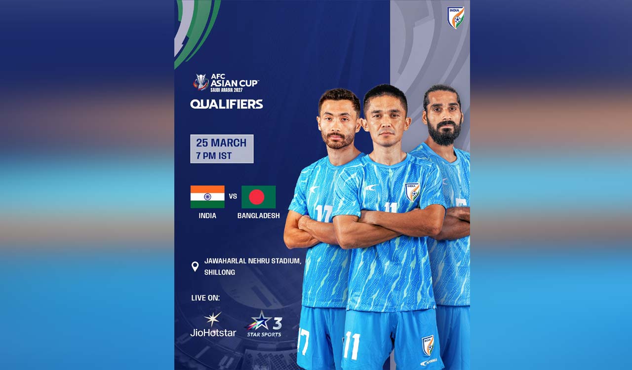 India set to kick off AFC Asian Cup 2027 qualifiers against Bangladesh in Shillong