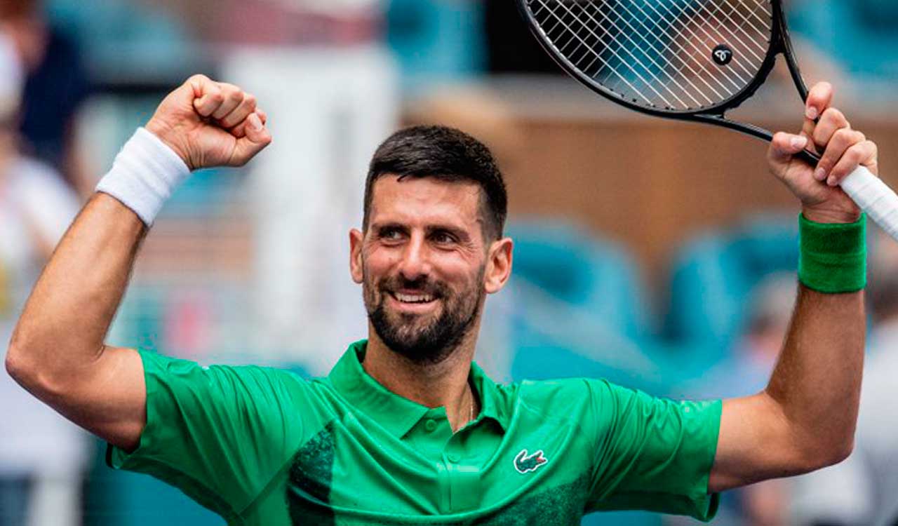 Miami Open Djokovic overtakes Federer’s record to the oldest ATP Masters 1000 semi