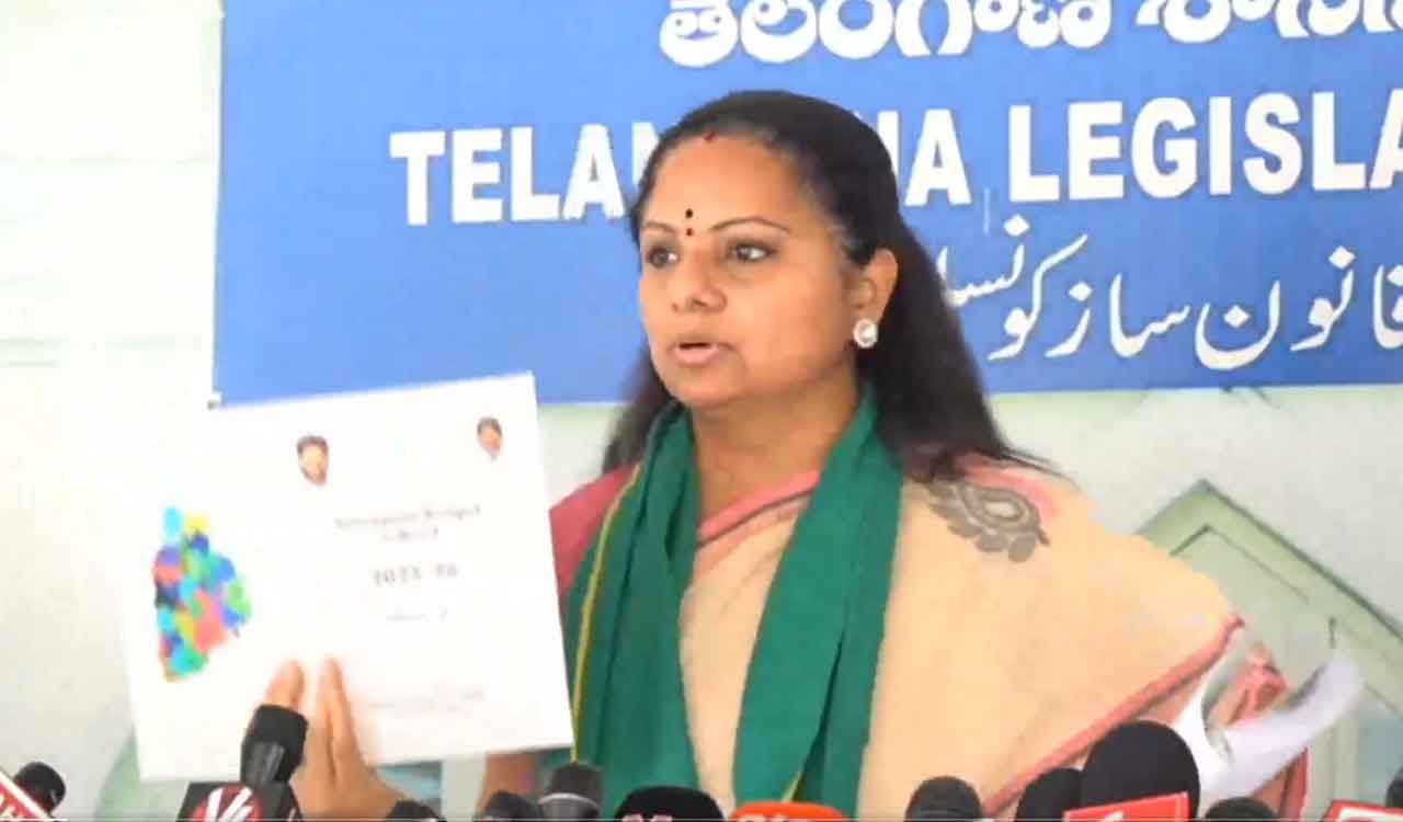Kavitha refutes Congress claims on Telangana’s debt