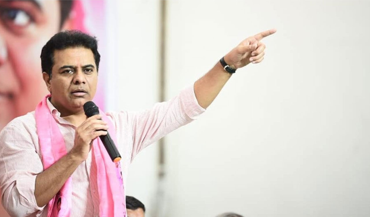 KTR slams Congress over farmers plight; calls BJP Telangana leaders Revanth’s personal staff