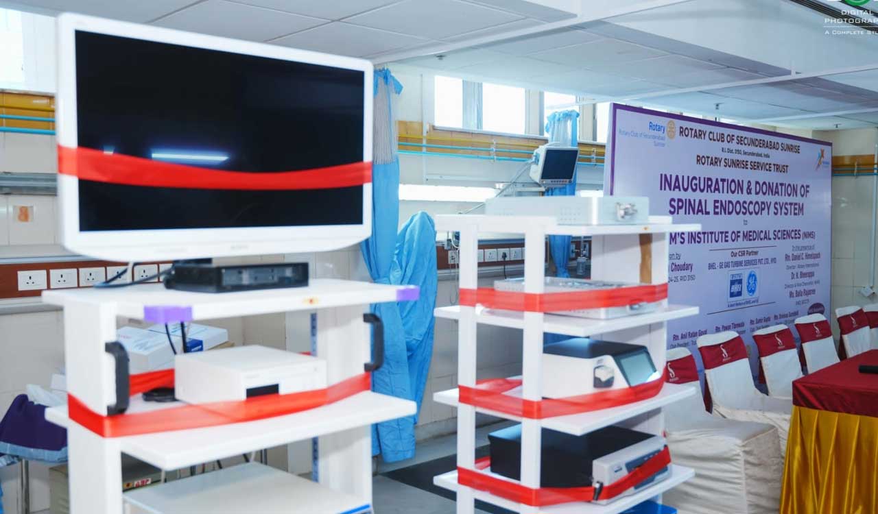 NIMS launches spinal endoscopic surgery system inaugurated