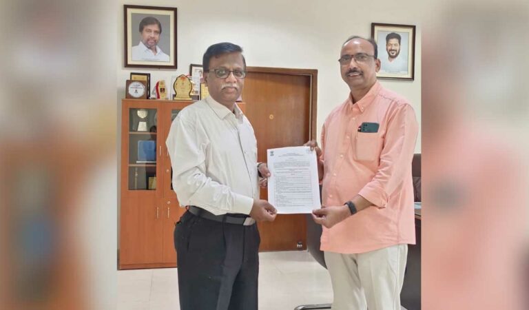 NIMS college of allied health sciences Principal Srinivasulu Siramdas Appointed As Member of National Commission for Allied and Healthcare Professions