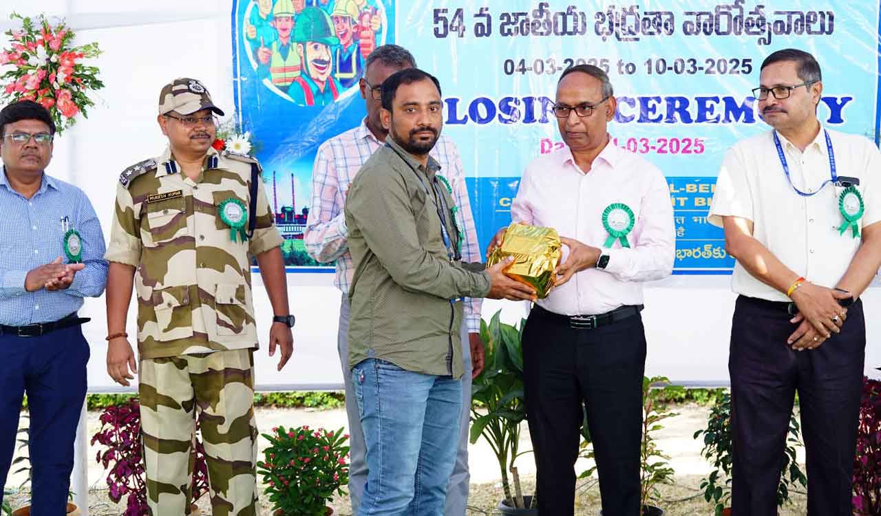 National Safety Week concludes at National Thermal Power Corporation, Ramagundam