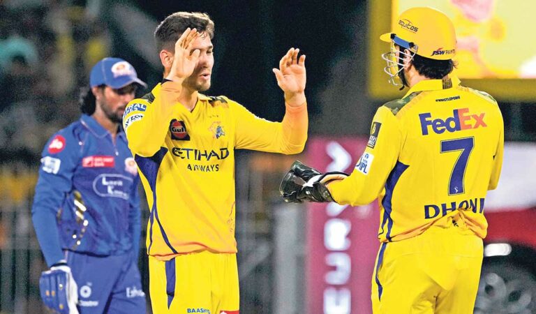 chennai super kings steal win as mumbai indians fall under noors mystery spell