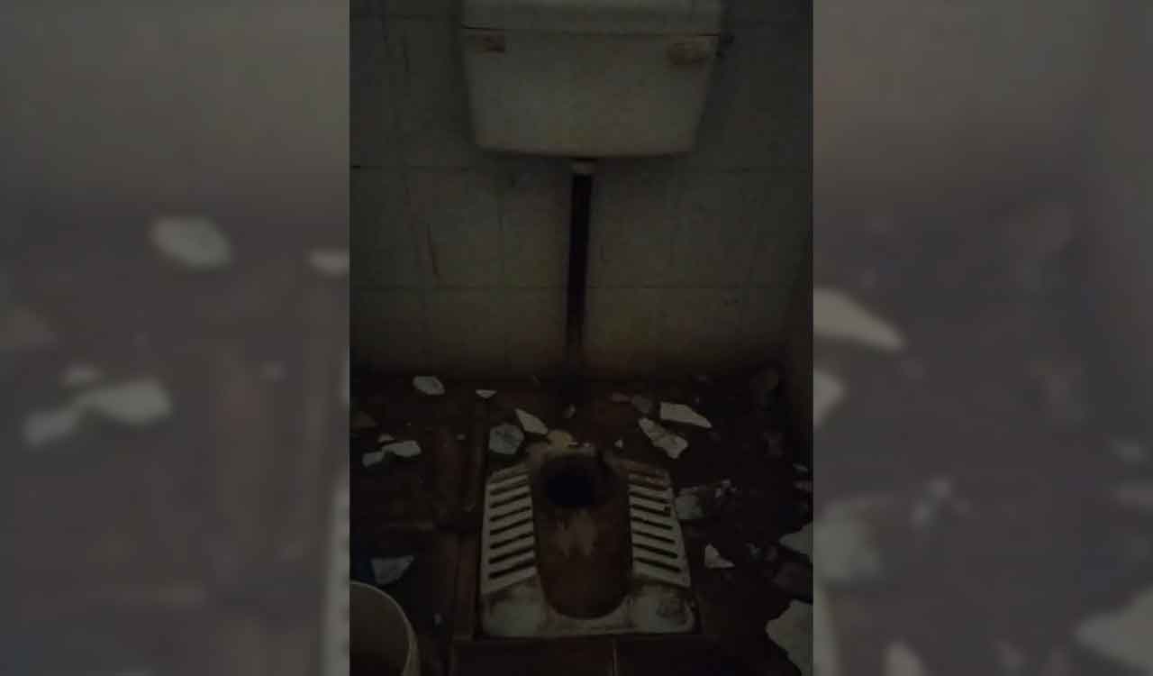 Hyderabad: Student injured in ceiling collapse in Osmania University; Protests erupt on campus