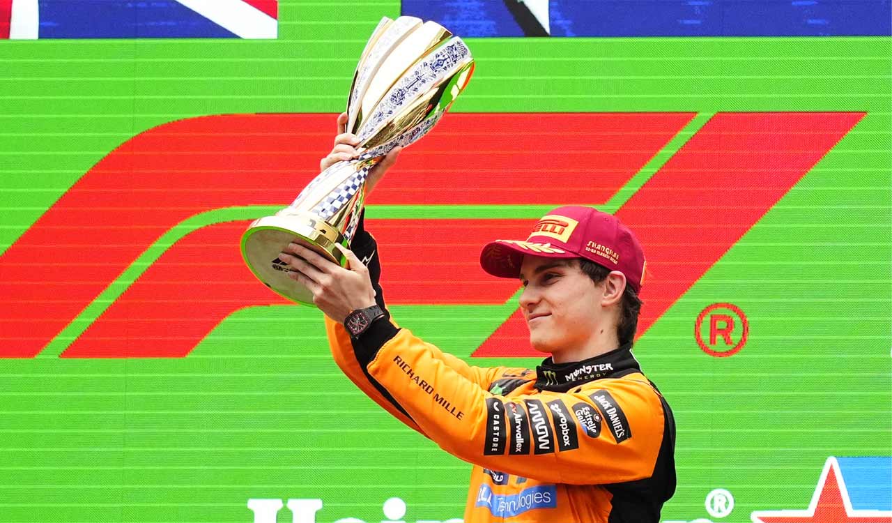 Oscar Piastri leads McLaren 1-2 at Chinese Grand Prix, secures dominant victory