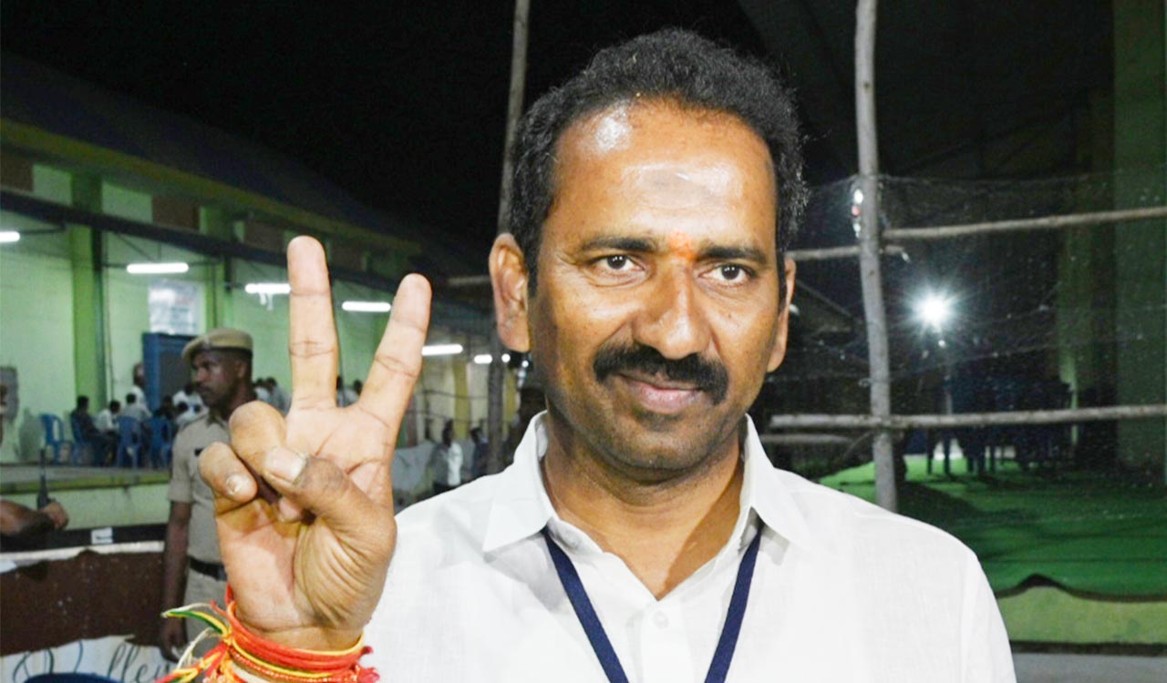 MLC polls: Sripal Reddy elected from Warangal-Khammam-Nalgonda Teachers constituency