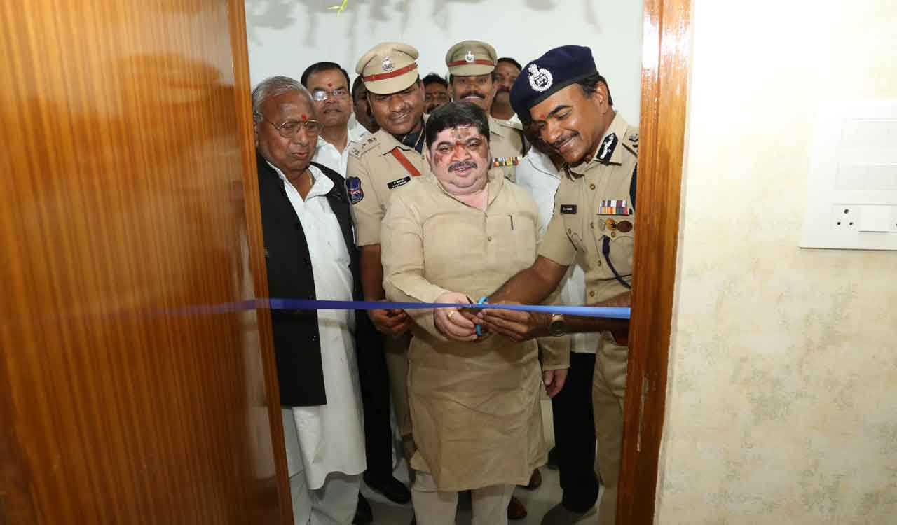 Hyderabad: DCP office building inaugurated at Amberpet