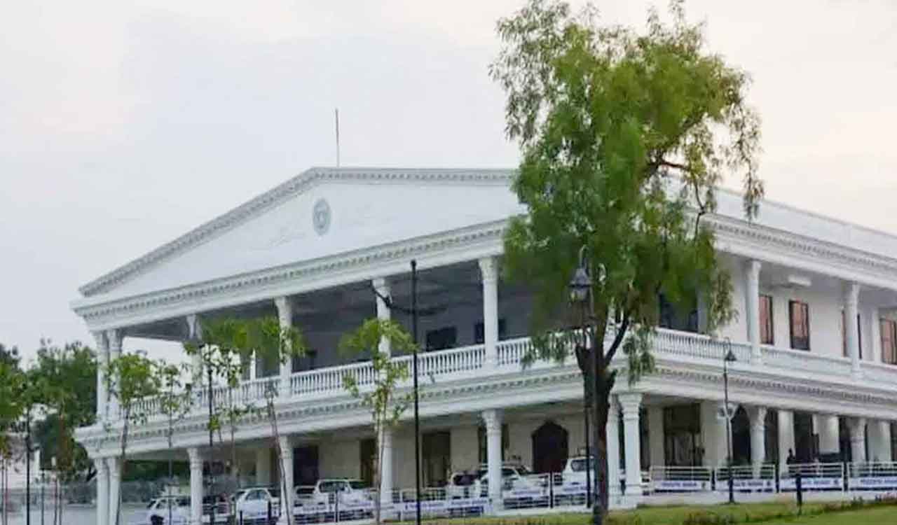 Telangana: Security stepped up at Praja Bhavan as sarpanches protest for pending bills