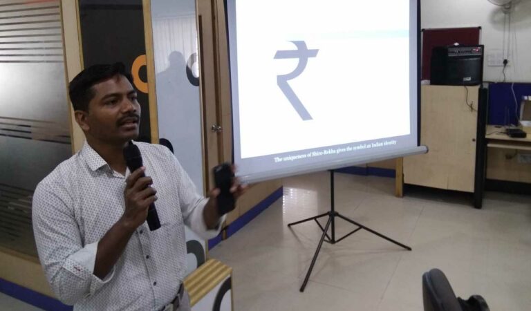 Mere coincidence that father was DMK MLA, says creator of rupee symbol D Udaya Kumar