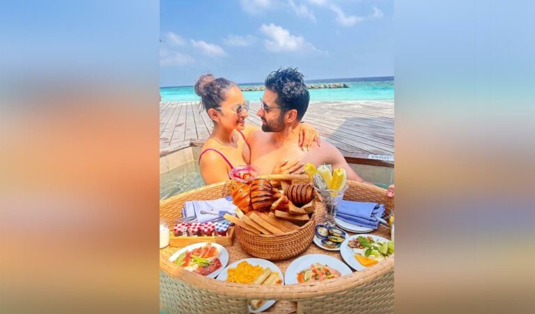 rakul preet jackky bhagnanis dreamy maldives getaway a romantic escape with stunning views