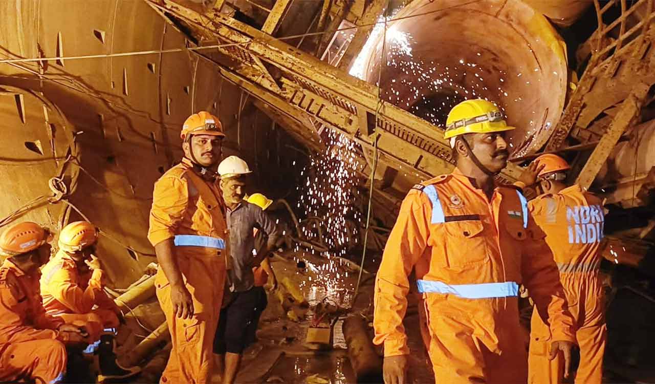 No light at the end of the tunnel? Telangana Minister hints at low chances of survival for workers trapped in SLBC tunnel