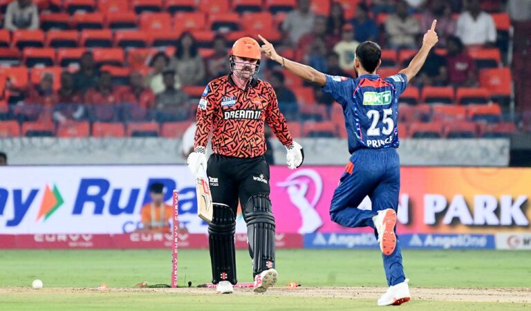 sports watch fireworks light up ipl game as nicholas pooran pummels sunrisers hyderabad bowlers with power