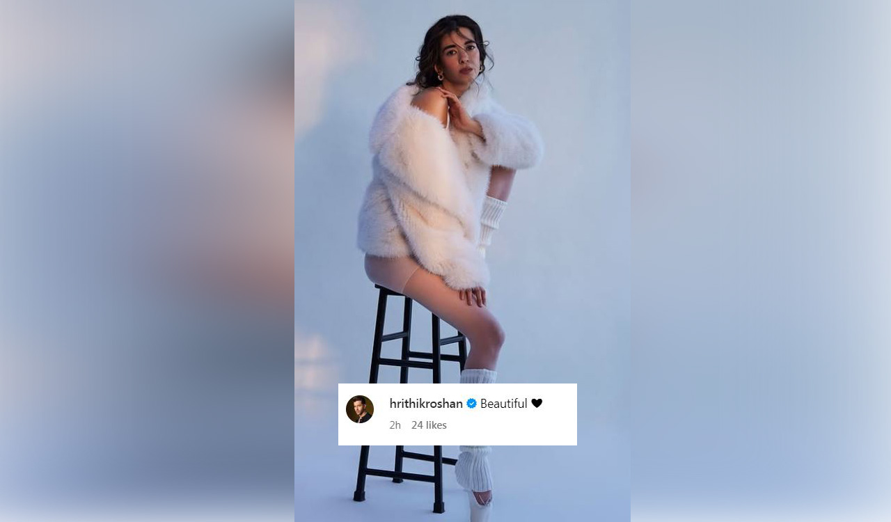Hrithik Roshan showers love on Saba Azad’s stunning photoshoot: calls her ‘beautiful’