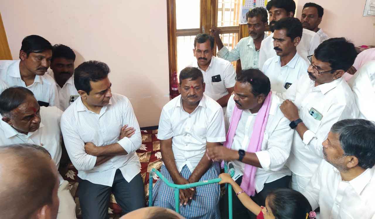 Former sarpanch who joined BRS detained by cops in Sircilla