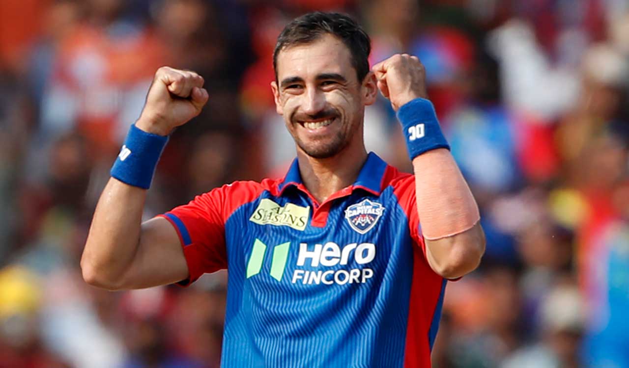 Starc, Kuldeep help Delhi Capitals restrict Sunrisers to 164