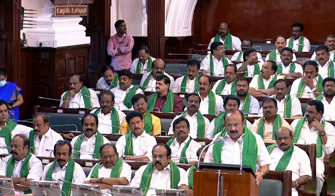 Tamil Nadu announces a special package for Paddy producers, international exhibition visit for farmers-Telangana today