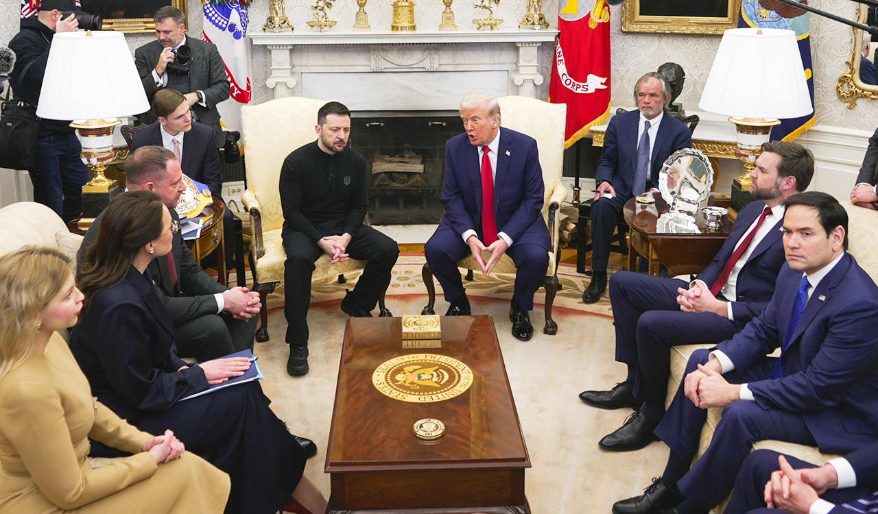 Zelenskyy leaves White House without signing minerals deal with US after Oval office blowup